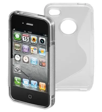Popolare Custodia Plastica morbida e silicone per iPhone 4G