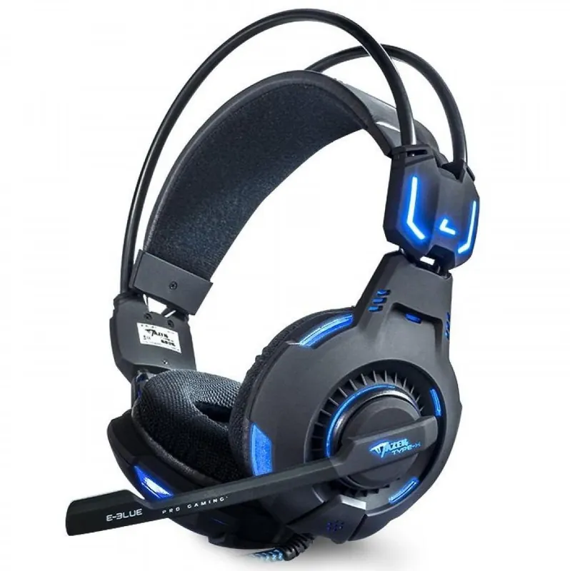 Cuffia Gaming con Microfono Mazer Type-X HS001BK Must-Have