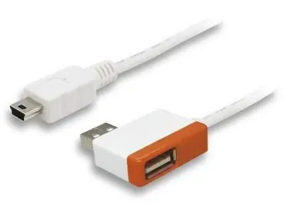 Di Tendenza Prolunga USB 2.0 Mini B maschio/A femmina con HUB