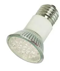 Lampada 24 LED E27 230Vac colore Bianco Caldo Compra Online