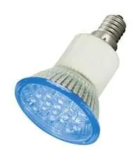 Bestseller Lampada 24 LED E14 230Vac colore Blu