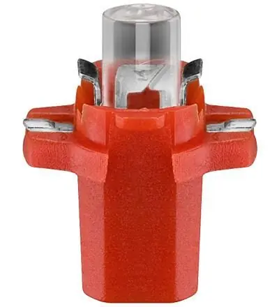 Ultime Pezzi Lampada a LED 12V bax 8,5 Rosso