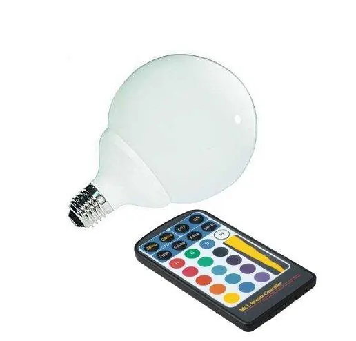 Offerta Lampada LED Multicolor E27, 240V, con Telecomando