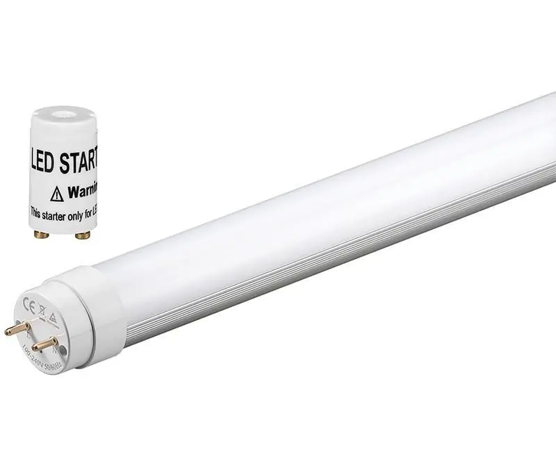 Economico Tubo a LED T8 da 60cm G13 11W 750Lm Bianco Caldo, Classe A+