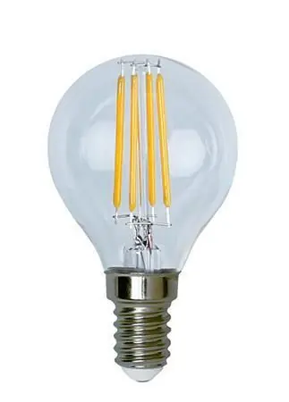 Compra Online Lampada LED Globo E14 Bianco Caldo 3.2W Filamento Classe A++