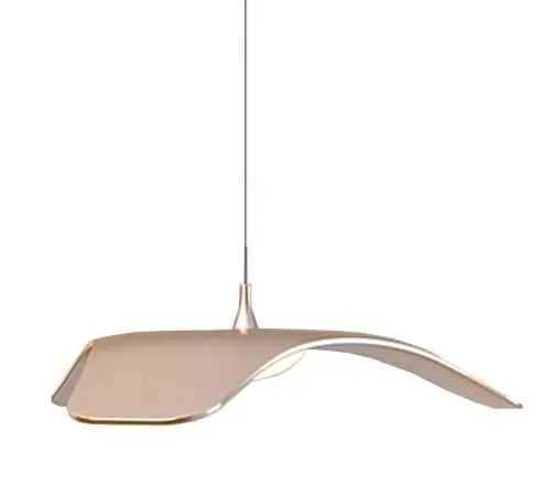 Offerta Del Giorno Lampadario LED a Sospensione 10W Oro A++