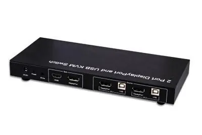 Ultima Occasione KVM Switch 2 porte DisplayPort e USB