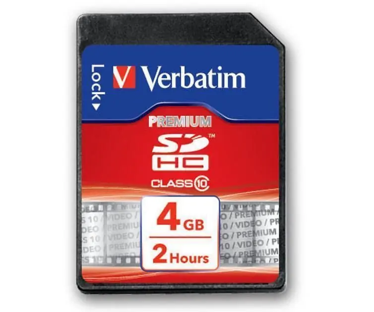 A Buon Prezzo SecureDigital SDHC classe 10 Verbatim 4 GB