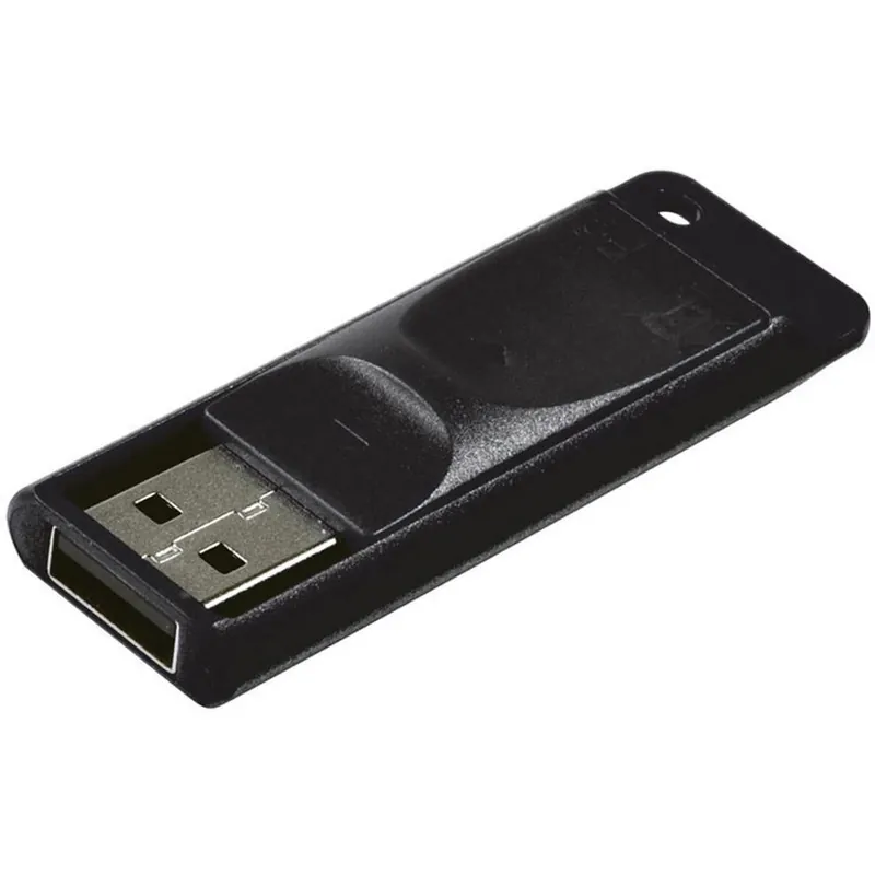 Memoria USB Verbatim 64GB Slider Nero Promo Stagionale