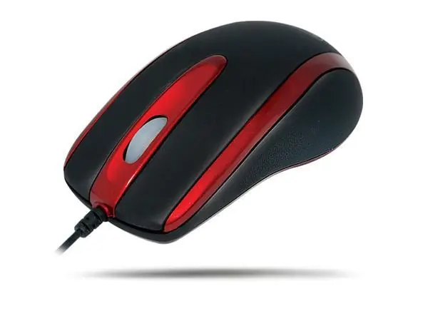 Mouse Ottico USB Rosso/Nero Più Venduto