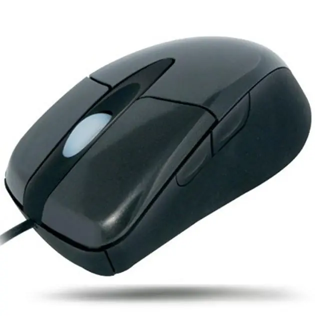 Pagamento Sicuro Mouse Ottico USB 5 tasti Nero