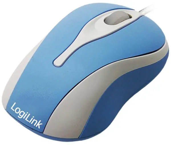 Offerta Lampo Mini Mouse Ottico USB con LED Azzurro