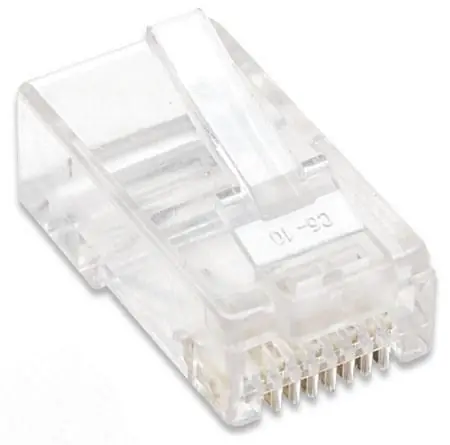 Prezzo Ridotto Plug Modulari RJ45 Cat5E per Cavo Rigido UTP