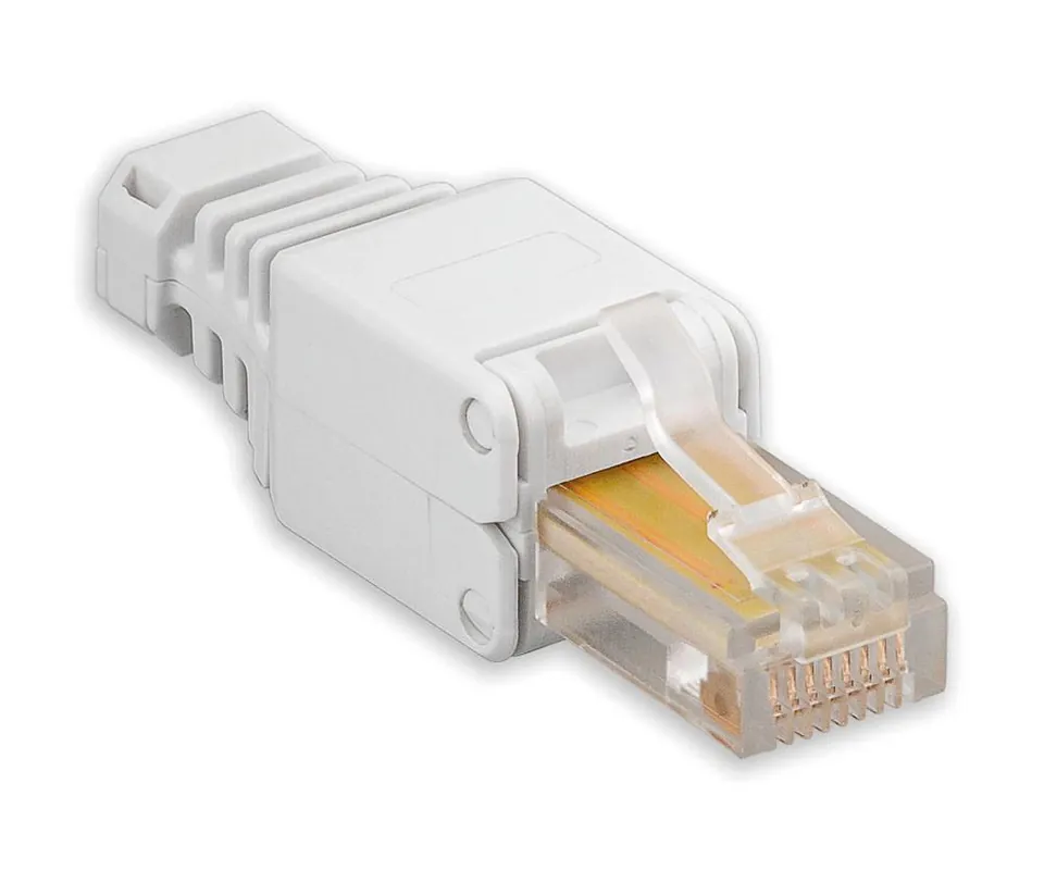 Plug Cat. 5/6 RJ45 Toolless con Copriconnettore Reso Gratuito