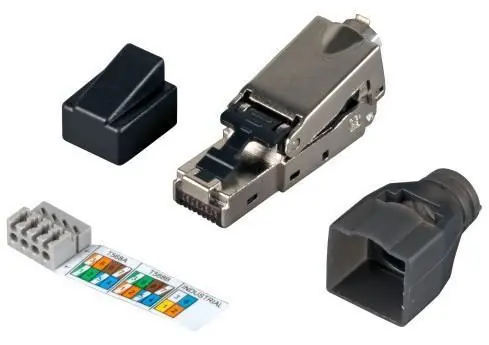 Plug Modulare RJ45 Cat.6 LSA STP in Zinco Soddisfatti O Rimborsati