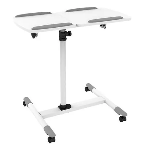 Scelto Dai Clienti Trolley Flessibile Universale per Notebook / Proiettore, Bianco