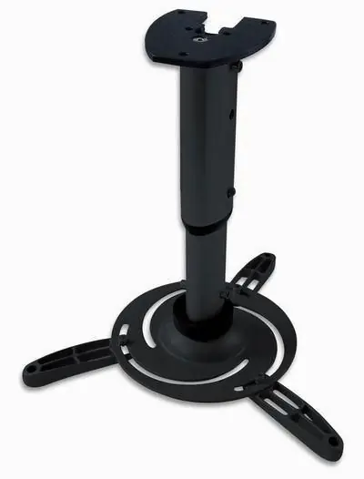 Supporto a Soffitto per Proiettori Estensione 30-37 cm Nero Miglior Prezzo