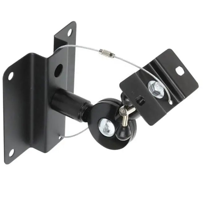 Coppia Staffe Speakers a Parete / Soffitto con Fune di Sicurezza Sconto