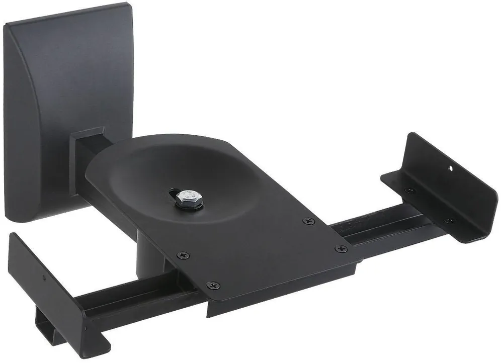 A Buon Prezzo Coppia Staffe Speakers a Parete fino a 25kg Nero