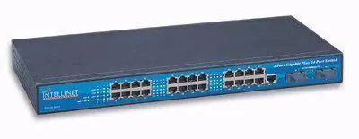 Switching Hub 2 porte Fibra Multimodale Gigabit 24 RJ45 Affare