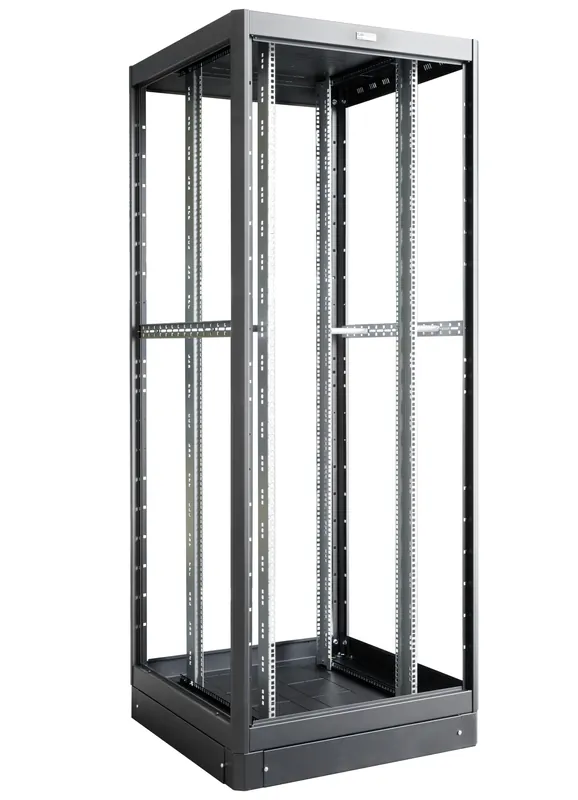 Armadio Server Rack 19" 800x800 42 Unita‘ Nero Open Frame Prezzo Ridotto