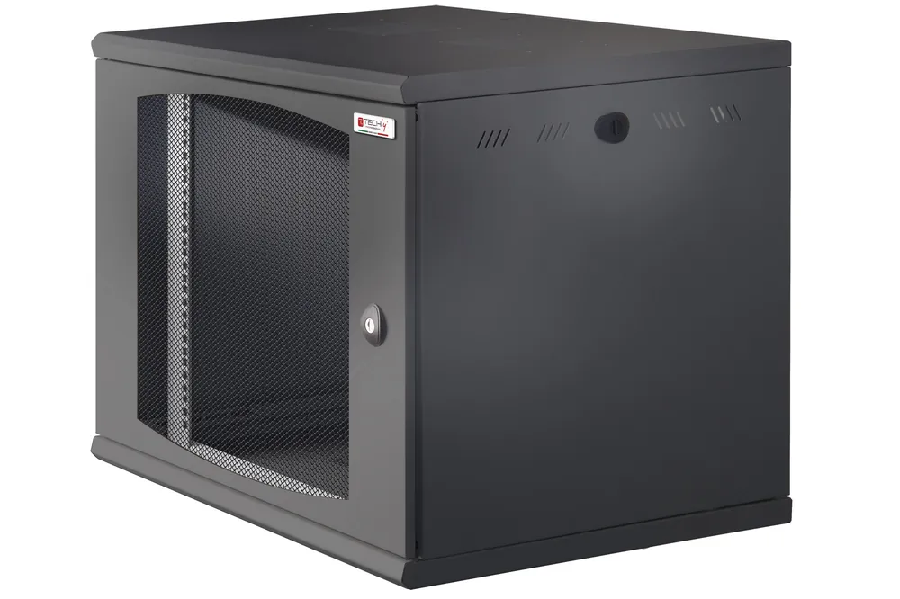 Compra Oggi Stesso Armadio Rack 19" a muro 16U sezione unica P 600mm Porta Grigliata Nero