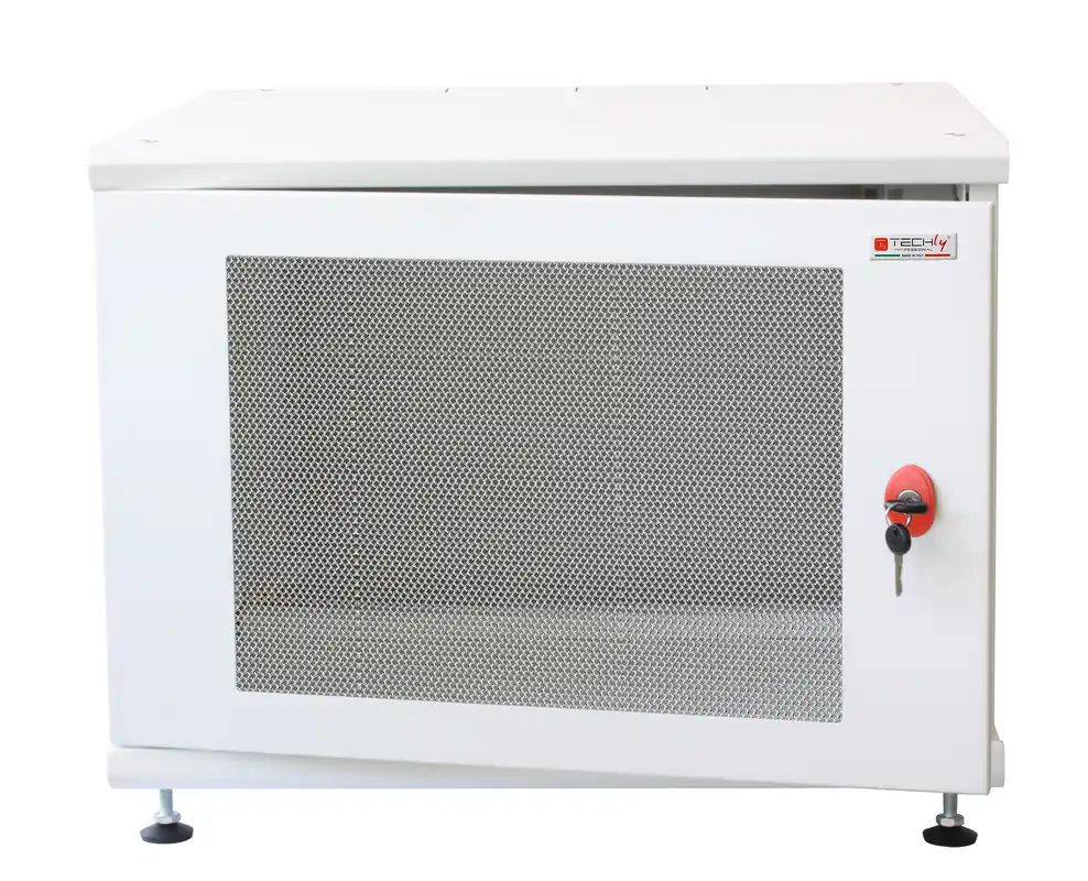 Armadio Rack 19" ideale per Accumulatori Fotovoltaico 8U P600mm Bianco Compra Online