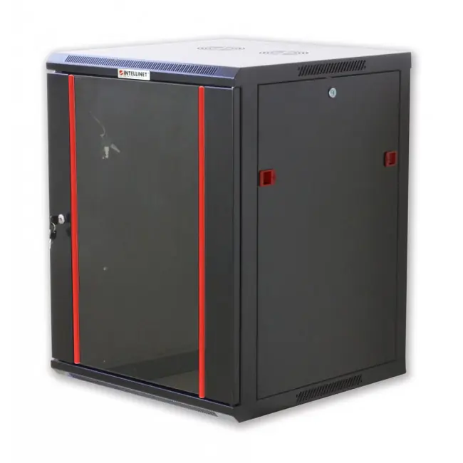 Armadio Rack 19" a muro 15 unità sezione unica prof. 600mm Nero Non Perdere