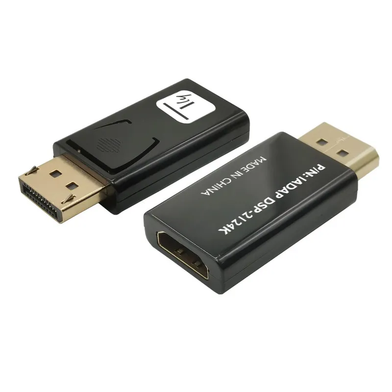 Adattatore Convertitore da DisplayPort DP 1.2 a HDMI 4K 60Hz Nero Prezzo Basso