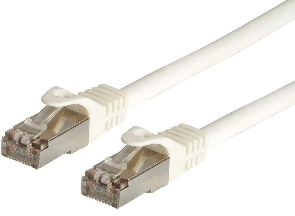 Prezzo Basso Cavo di Rete Patch in Rame Cat. 6A SFTP LSZH 0,25 m Bianco