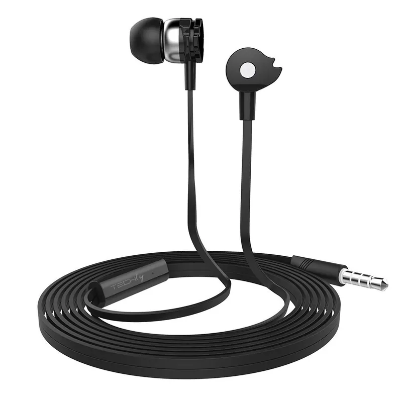Offerta Auricolari Stereo In-Ear con microfono Neri
