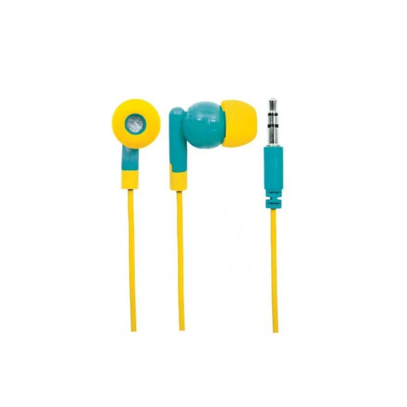 Auricolari POP In-Ear Azzurro e Giallo Consegna Rapida