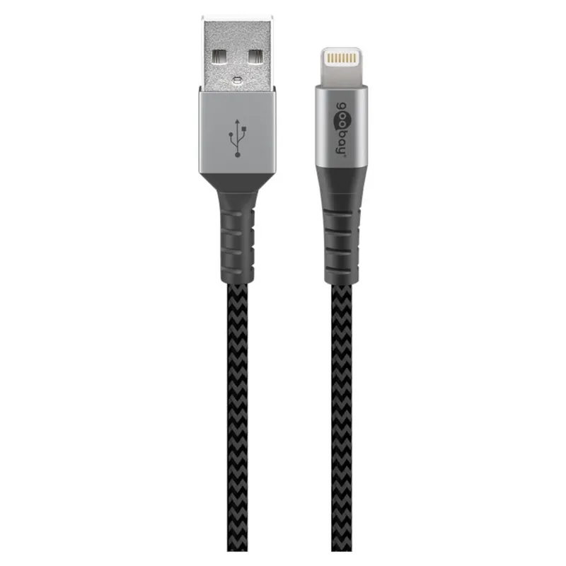 Di Tendenza Cavo Apple Lightning 8 Pin a USB tipo A 1m Grigio
