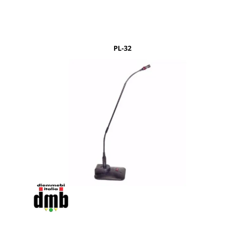 Affare AV LEADER - PL-32 - Microfono a condensatore con base da tavolo