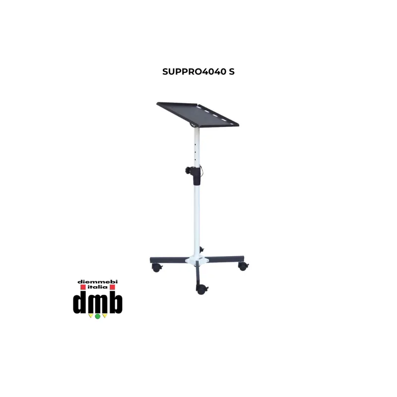 MD ITALY - SUPPRO4040S - Supporto tavolino per videoproiettori, in acciaio, telescopico, richiudibile Prezzo Conveniente