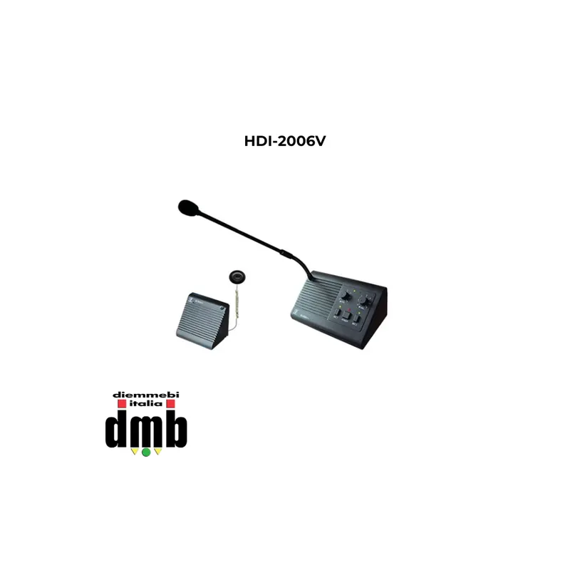 Popolare LOBON - HDI-2006V - Half-Duplex INTERCOM Stazione operatore ed utente