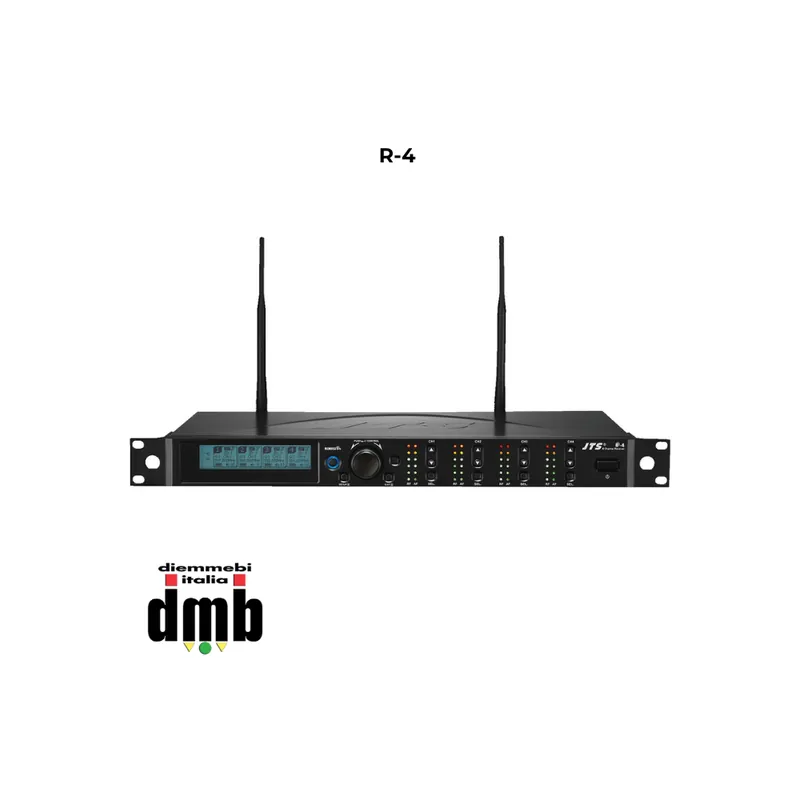 Promo Stagionale JTS - R-4 - 43579 - Ricevitore UHF-PLL, con trasmissione diversity