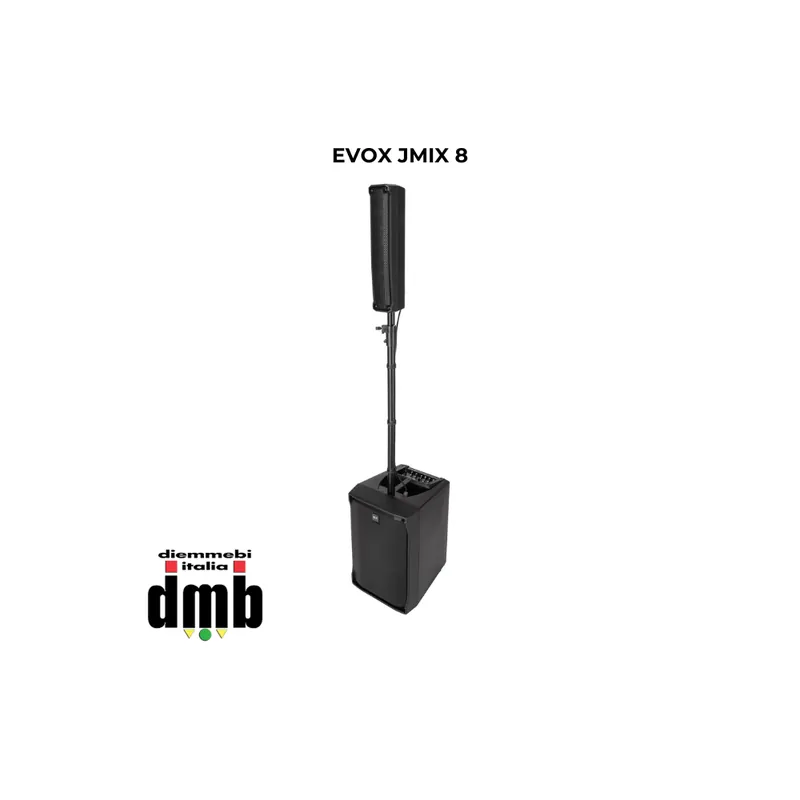 RCF - EVOX JMIX 8 - Sistema Audio Array Attivo a 2 vie - nero/bianco Prezzo Scontato