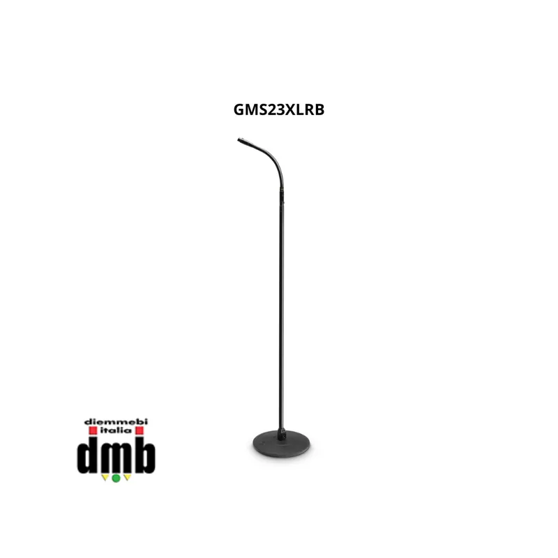 GRAVITY - GMS23XLRB - Asta microfonica con collegamento XLR e braccio orientabile Compra Oggi Stesso