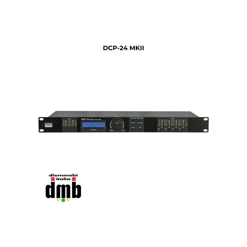 Offerta Lampo DAP AUDIO - DCP-24 MKII - Crossover digitale a 4 canali
