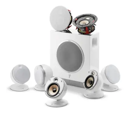 Focal Dome Pack Flax 5.1 - Sistema Home Cinema - CHIEDERE DISPONIBILITA‘ Promozione Esclusiva